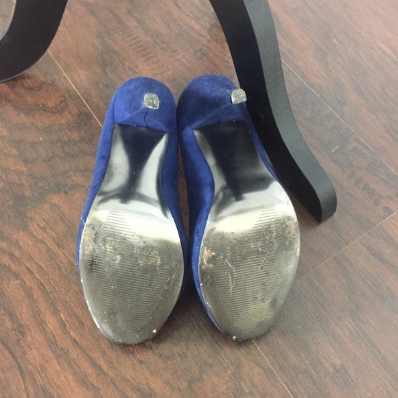 {Steve Madden} Royal Blue Suede Pumps - Picture 5 of 5